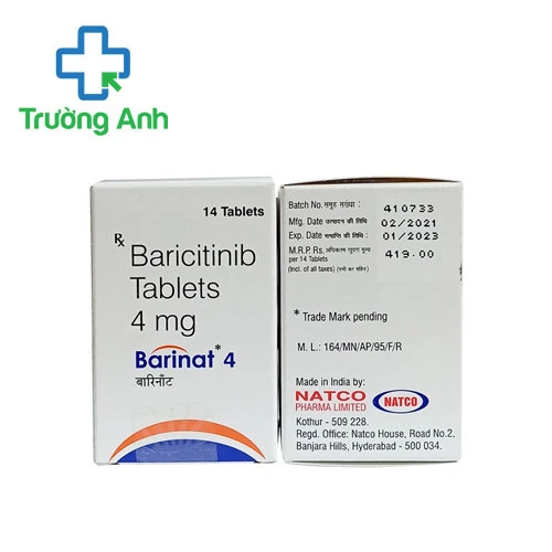 Barinat 4 - Thuốc điều trị viêm khớp dạng thấp hiệu quả