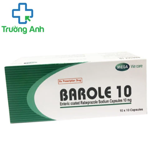 BAROLE 10 - Thuốc điều trị viêm loét da dày, tá tràng hiệu quả