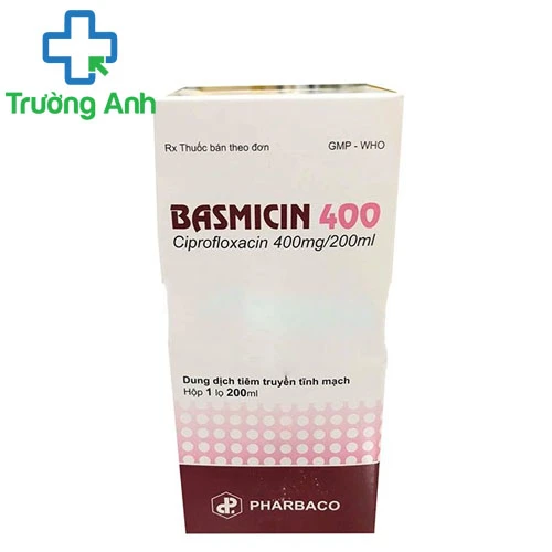 Basmicin 400 - Thuốc điều trị viêm tai giữa, viêm xoang hiệu quả