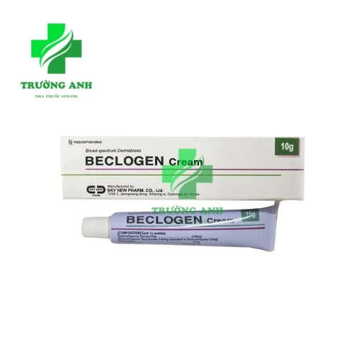 Beclogen cream 10g -  Thuốc điều trị dị ứng, nấm da của Hàn Quốc