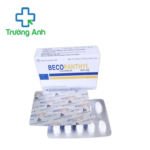 Becopanthyl - Thuốc điều trị tăng cholesterol máu của Meyer – BPC