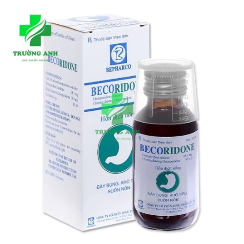 Becoridone 30ml Bepharco - Điều trị triệu chứng buồn nôn và nôn hiệu quả
