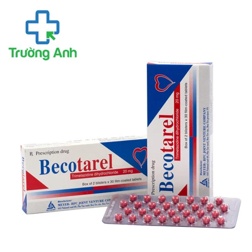 Becotarel 20mg Meyer-BPC - Điều trị đau thắt ngực hiệu quả 