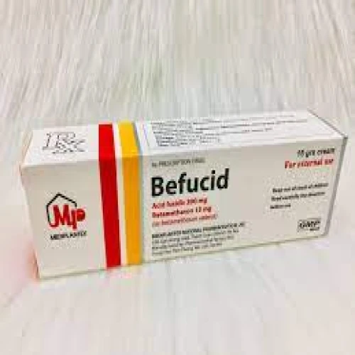 Befucid - Kem bôi da dùng cho viêm da nhiễm khuẩn hiệu quả