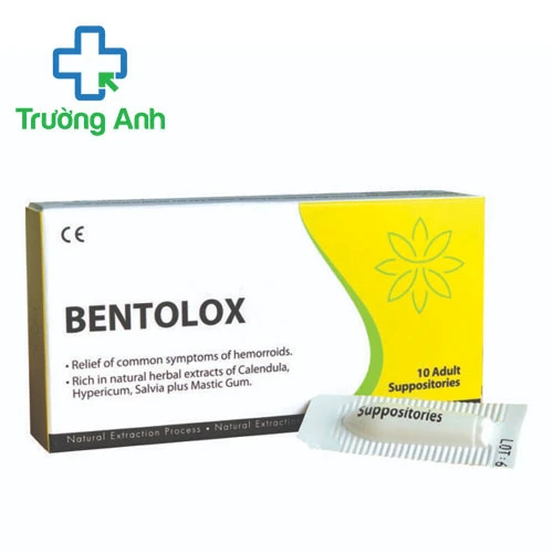 Bentolox - Giúp giảm các triệu chứng của bệnh trĩ hiệu quả