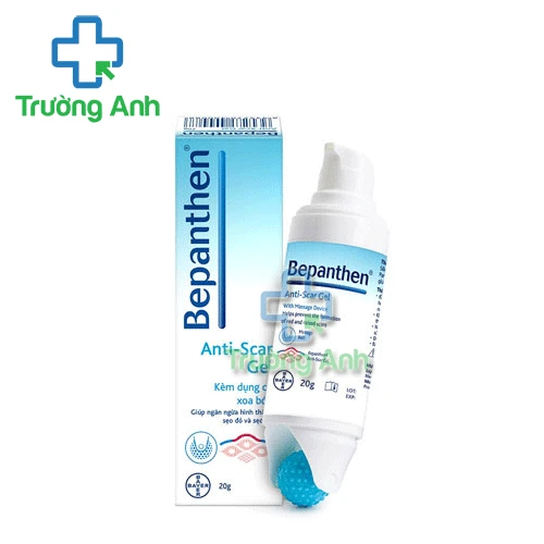 Bepanthen Anti-Scar Gel 20g Bayer - Giúp điều trị & ngăn sẹo 