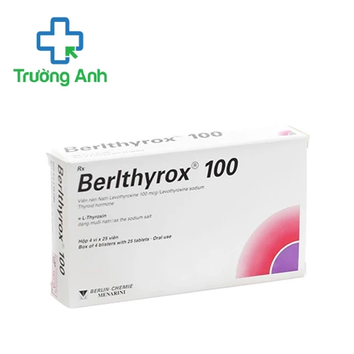 Berlthyrox 100 - Thuốc điều trị suy tuyến giáp của Đức
