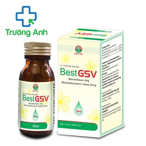 Best GSV - Thuốc điều trị dị ứng hiệu quả của Hataphar