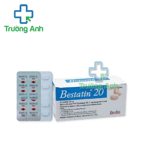 Bestatin 20 Berlin Pharma - Điều trị tăng cholesterol máu
