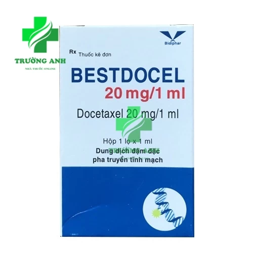 Bestdocel 20mg/1ml - Thuốc điều trị ung thư của Bidiphar