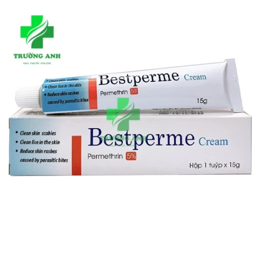 Bestperme Cream - Hỗ trợ điều trị ghẻ, rận hiệu quả