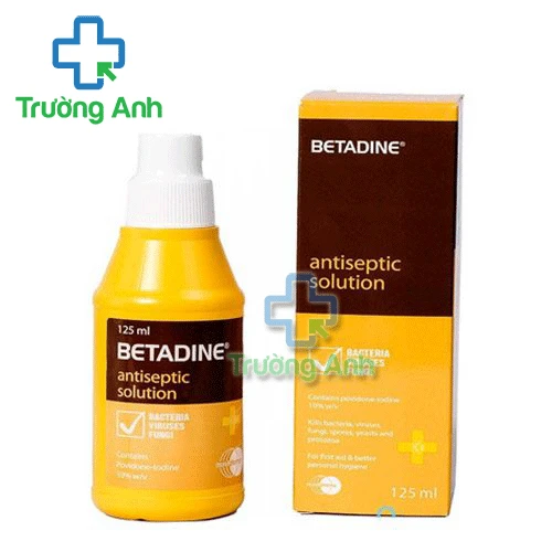 Betadine Antiseptic Solution 10%w/v 125ml - Sát khuẩn vết thương
