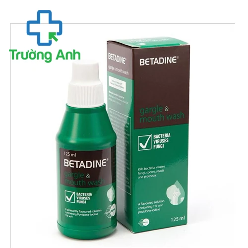 Betadine Gargle and Mouthwash - Thuốc súc miệng ngừa nhiễm khuẩn