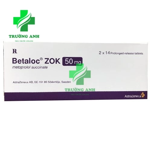 Betaloc Zok 50mg- Thuốc điều trị tim mạch của Thụy Điển