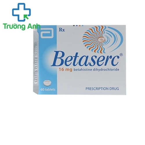 Betaserc 16mg - Thuốc điều trị rối loạn tiền đình của Pháp