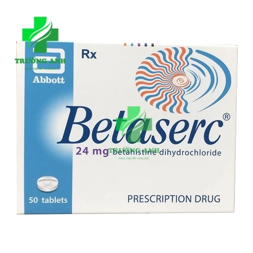 Betaserc 24mg - Thuốc điều trị rối loạn tiền đình của Pháp