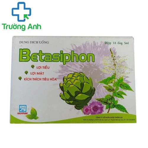Betasiphon (ống 5ml) - Hỗ trợ điều trị các bệnh về gan, mật hiệu quả