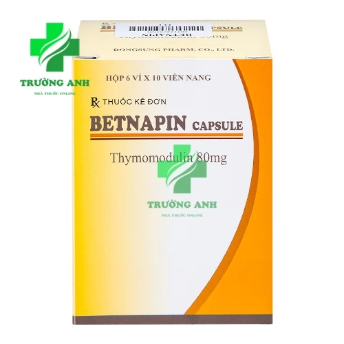 Betnapin capsule - Thuốc tăng cường hệ miễn dịch của Korea