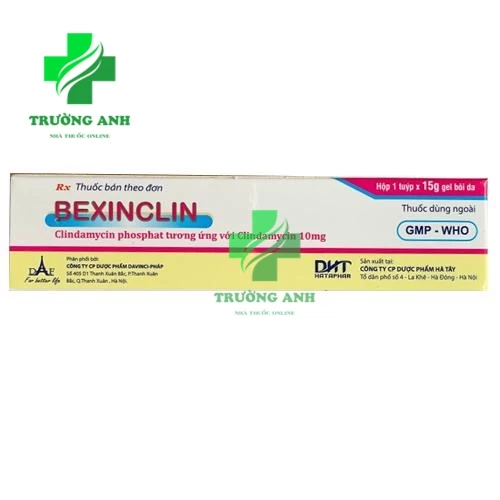 Bexinclin - Thuốc điều trị mụn trứng cá ở người lớn hiệu quả