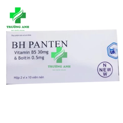 BH panten - Viên uống giúp tóc mềm mại, ngăn gãy rụng hiệu quả