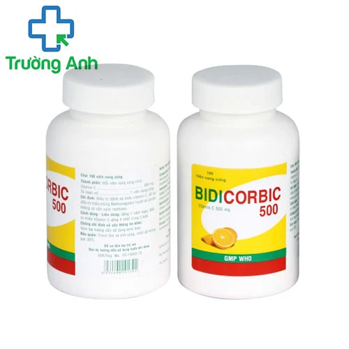 Bidicorbic 500 Bidiphar - Điều trị bệnh do thiếu Vitamin C hiệu quả