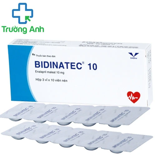 Bidinatec 10mg - Thuốc điều trị tăng huyết áp vô căn hiệu quả