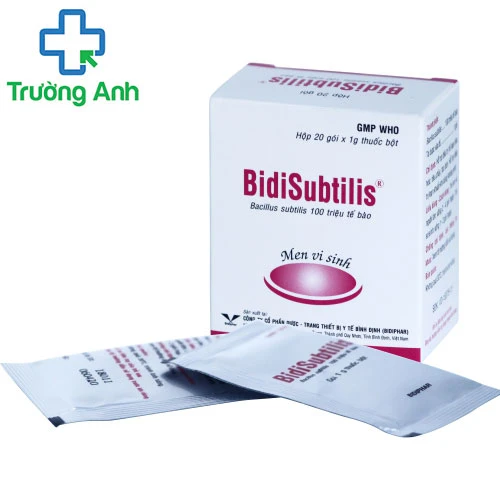 Bidisubtilis (hồng) Bidiphar - Hỗ trợ điều trị rối loạn tiêu hóa