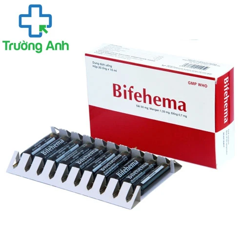 BIFEHEMA 399mg - Thuốc bổ sung sắt cho cơ thể hiệu quả