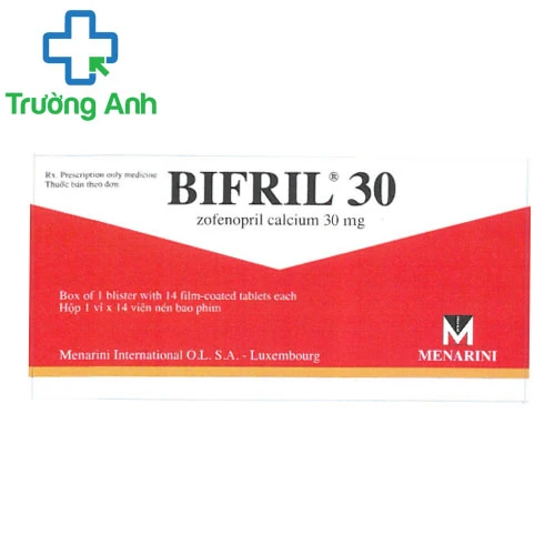 Bifril 30 mg - Thuốc điều trị tăng huyết áp nhẹ đến vừa