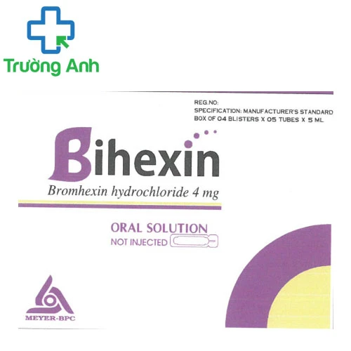 Bihexin - Thuốc điều trị ho, ho khan hiệu quả của Meyer-BPC