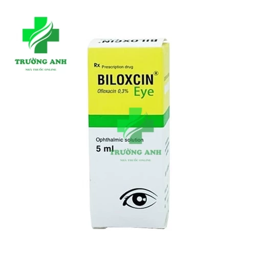 Biloxcin Eye 5ml - Thuốc nhỏ mắt điều trị viêm mi mắt, lẹo mắt