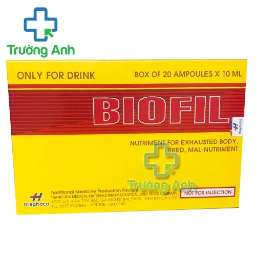 Biofil Thephaco - Hỗ trợ bồi bổ cho trẻ em lớn chậm hiệu quả