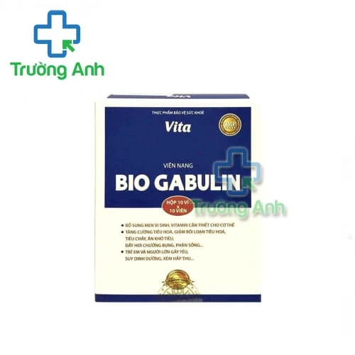 BioGabulin Vita - Sản phẩm bổ sung ccas lợi khuẩn tiêu hóa