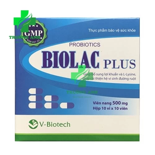 Biolac plus V-Biotech (viên) - Hỗ trợ điều trị rối loạn tiêu hóa hiệu quả