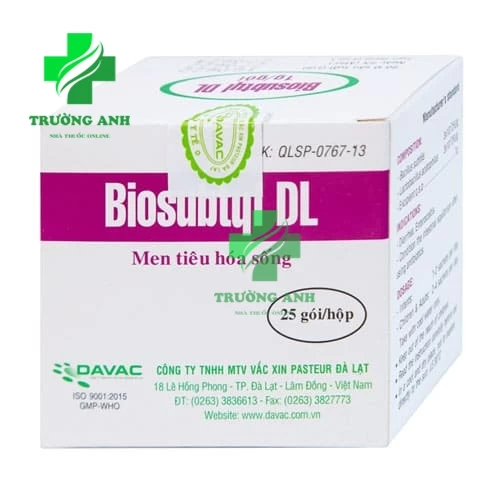 Biosubtyl DL - Thuốc điều trị rối loạn tiêu hóa của DAVAC