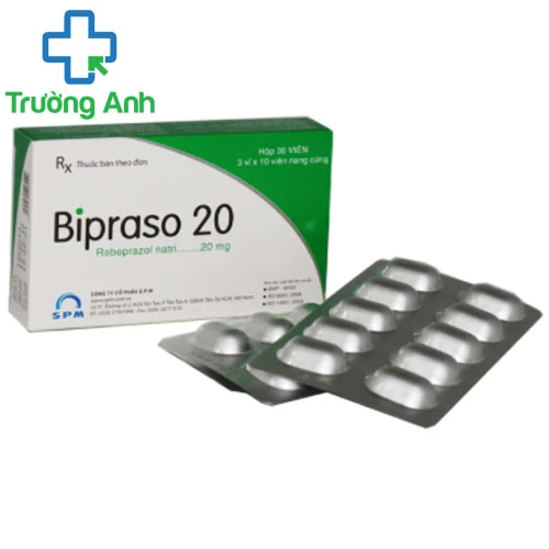 Bipraso 20 - Thuốc điều trị loét dạ dày, loét tá tràng hiệu quả