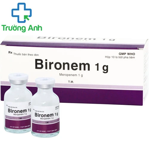 Bironem 1g - Thuốc điều trị nhiễm khuẩn của Bidiphar
