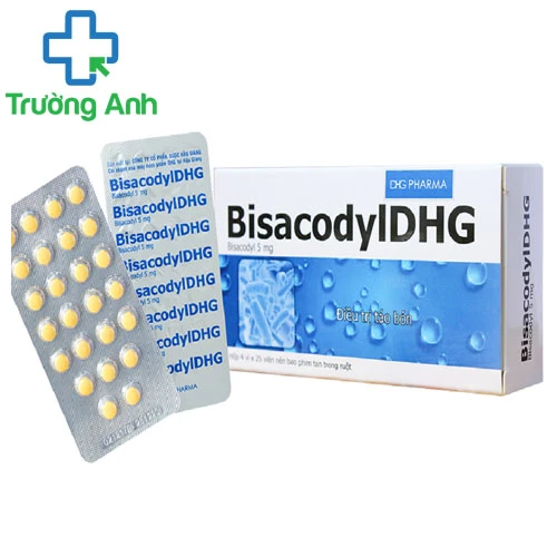 BISACODYLDHG 5mg - Thuốc điều trị táo bón hiệu quả