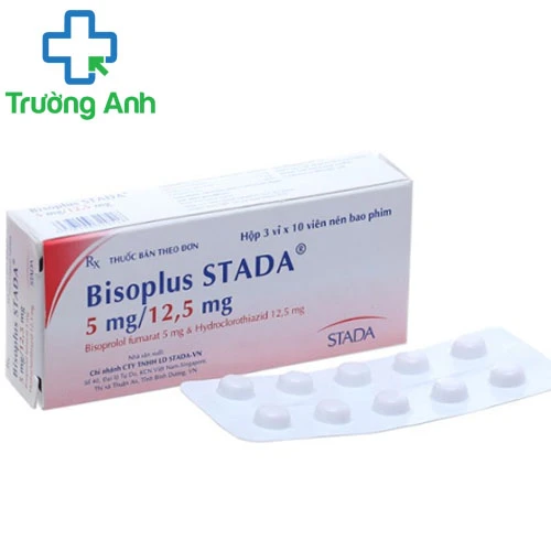 Bisoplus Stada 5mg/12,5mg - Thuốc điều trị tăng huyết áp