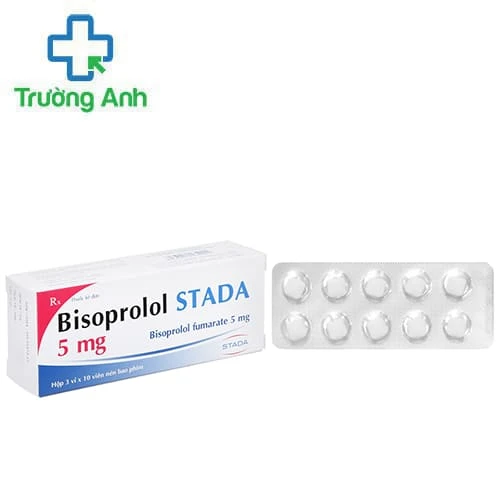 Bisoprolol Stada 5mg - Hỗ trợ điều trị tăng huyết áp hiệu quả