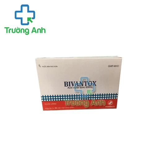 Bivantox 600mg Pharbaco (viên) - Điều trị rối loạn cảm giác