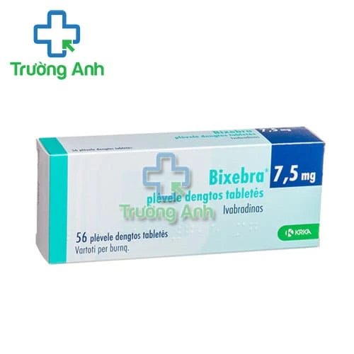 Bixebra 7,5mg Krka - Điều trị đau thắt ngực hiệu quả
