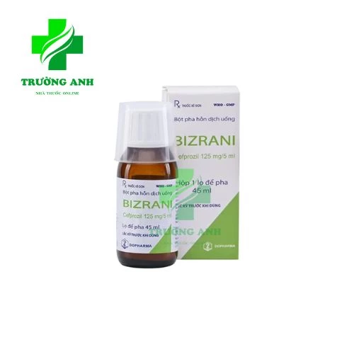 Bizrani 45ml Dopharma - Thuốc điều trị nhiễm khuẩn đường hô hấp