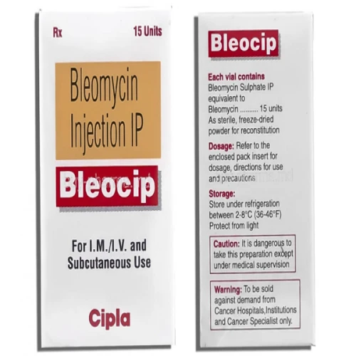 Bleocip - Thuốc điều trị carcinom tế bào vảy, u hắc tố hiệu quả