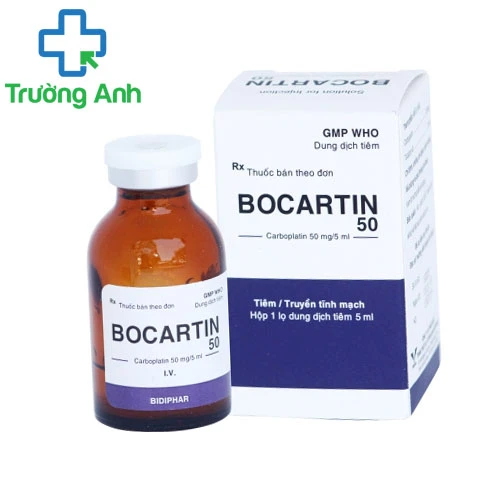 Bocartin 50mg/5ml - Thuốc điều trị ung thu buồng trứng hiệu quả