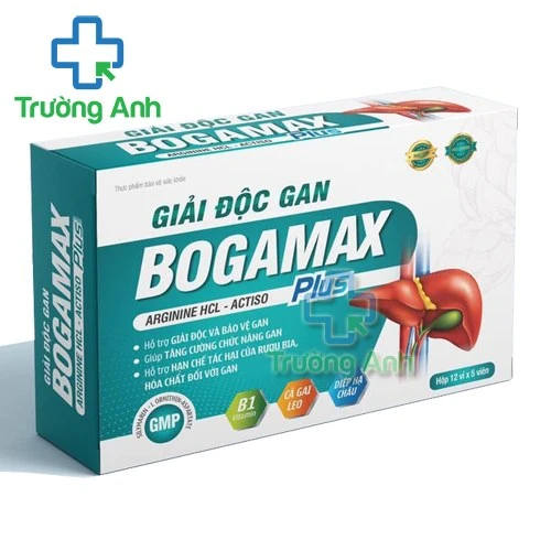 Bogamax Plus - Giúp giải độc gan, tăng cường chức năng gan hiệu quả