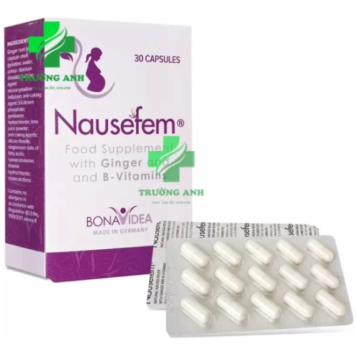 Nausefem - Thuốc giảm nghén thai kỳ hiệu quả cho mẹ bầu