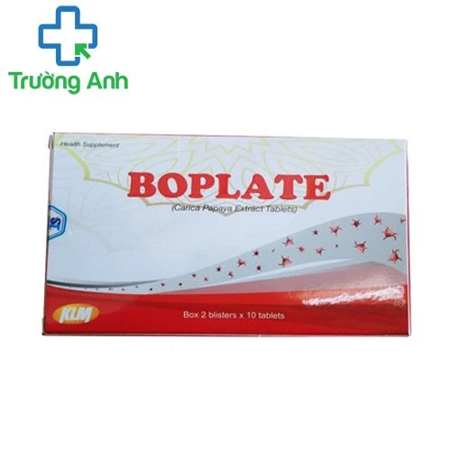 Boplate (viên) - Hỗ trợ tái tạo tiểu cầu hiệu quả của Santex