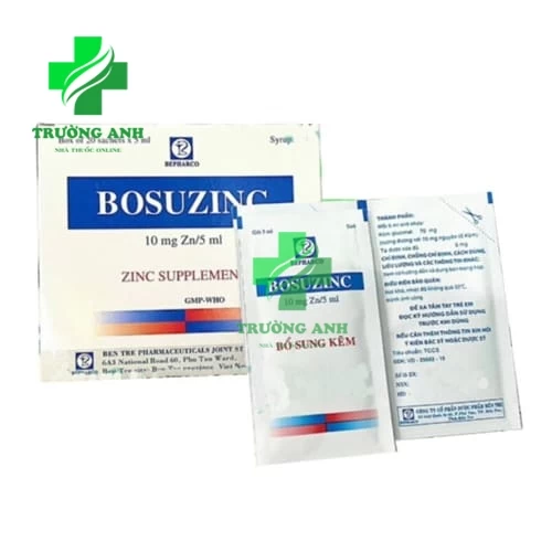 Bosuzinc Bepharco (gói 5ml) - Bổ sung kẽm hiệu quả