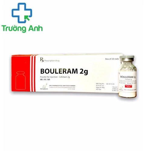 Bouleram 2g - Thuốc điều trị nhiễm trùng máu hiệu quả
